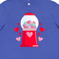 thumbnail image 4 of Inktastic Valentine's Day Gum-Ball Machine Youth T-Shirt, 4 of 5