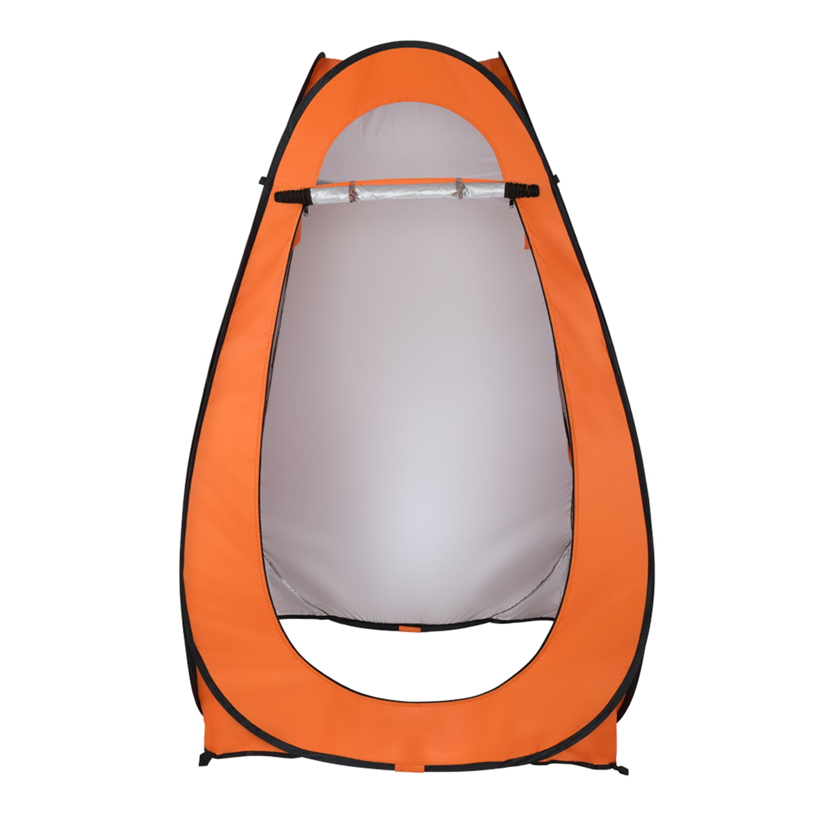 Portable Pop Up Privacy Tent Camping Shower Toilet Changing Room Instant Setup 47 x 47 x 75 Inches Lightweight Outdoor Shelter for Beach RV Camping Fishing Festival Dressing Room Orange 3.5 lbs