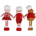 thumbnail image 4 of Telescopic Christmas Doll Figures Decorations Christmas Standing Dolls Cook Figurine Doll Ornaments with Telescopic Legs, 4 of 16