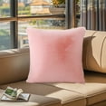 thumbnail image 2 of VQPeo Soft Cozy Pillow, 17.7x17.7 Inch Throw Pillow, Decorative Spring Pillow for Sofa, Couch, Living Room(Pink), 2 of 5