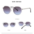 thumbnail image 4 of Mens Sunglasses UV400 Protection Full Frame Metal Lens, 4 of 4