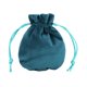 thumbnail image 5 of Bolsa con cordón para guardar joyas, organizador de regalos de fiesta, bolsa de terciopelo para relojes, collares, pulseras, dijes y aniversarios. Azul 95x115cm, 5 of 8