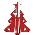 thumbnail image 2 of Island 4pcs Christmas Tree Cutlery Bag, Cutlery Bag Cutlery Holder, Unique Exquisite Cutlery Holder Organizer Best For Party Table, Christmas Dinner D, 2 of 5