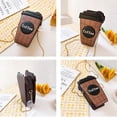 thumbnail image 6 of Jiibva Women's Phone Bags Purses, Personality Coffee Cup Shape Crossbody Bag, Pu Leather Chain Shoulder Bag Handbag Ladies Satchel Bags for Travel, Work, 6 of 7