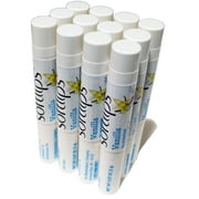 Softlips Vanilla Lip Balm Protectant SPF 20 (Pack of 12 Sticks)