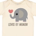 thumbnail image 4 of Inktastic Loved by Memaw Grandchild Boys or Girls Baby Bodysuit, 4 of 5