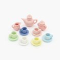 thumbnail image 4 of Plato de la taza del plato del té de China 9 Piezas Set de Té Taza de Comedor en Miniatura de Magideal Plato de la taza del plato del té de China, 4 of 7