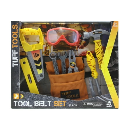 Tuff Tools Pretend Play Toy Tool Belt Set