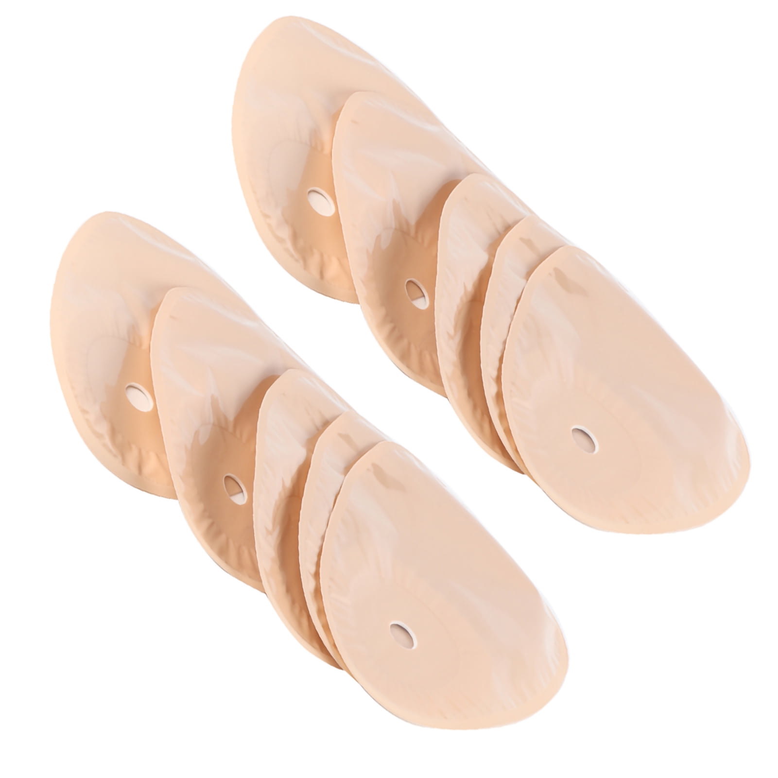 Haofy 10pcs/Pack Ostomy Bag, System Medicals Drainable Colostomy Bag, Skin-friendly Hydrocolloid Film Cut Size Brace Ostomy Supplies For Body Stoma Car