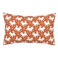 thumbnail image 1 of Fotbe Christmas Snowflake Dog Funda de Almohada Decorativa Estilo Occidental, Lujo en Algodón, Fundas para Almohadas King, Cojín Estampado para Decoración del Hogar-16"x24", 1 of 6