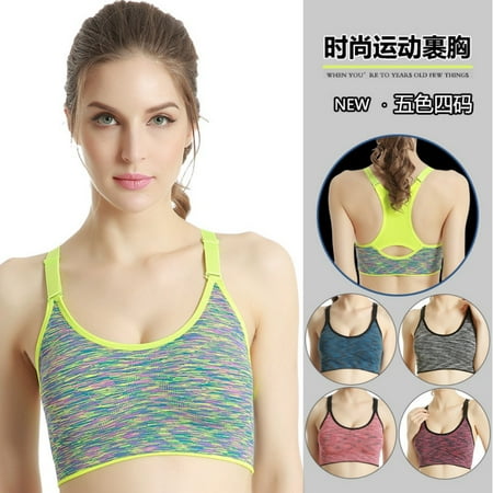 FJUCHAI Female Sports Bra Women Quick-Drying Sports Underwear Bras Non-steel Ring Yoga Underwear Women Tank Tops