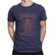 thumbnail image 5 of Camiseta Sennell para hombre, algodón puro, vintage, cuello redondo, Saltburn, manga corta, nueva llegada, 5 of 7