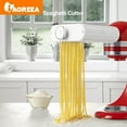 thumbnail image 6 of IAGREEA Pasta Maker Machine, 8 Adjustable Thickness Set Noodle Maker With Roller And Cutter, Noodle Maker Of Dumpling Wrappers, Pasta, Lasagna, 6 of 7