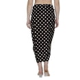thumbnail image 2 of HAPPY BAY Women's Summer Wraps Cover-Up Pareo Bikini Beach Sarong Swimwear Coverups Swimsuit Swim Cover Up for Women One Size Polka Dots, Black, 2 of 5