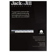 Jack & Jill Men's Knit Boxer Shorts Provide Comfort, Freedom, Joy - Ultra-Soft Boxers for Men 100% Cotton Boxers - 2-Pack (Size Small) White