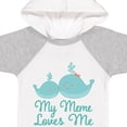 thumbnail image 4 of Inktastic My Meme Loves Me Whale Grandchild Boys or Girls Baby Bodysuit, 4 of 5