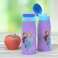 thumbnail image 3 of Zak Designs Disney 13.5 Ounce Stainless Steel Insulated Water Bottle, Frozen 2, 3 of 5