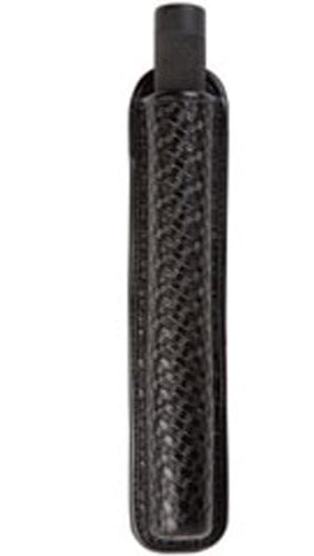 Foam 26" Baton or Stinger Flashlight Holder Black Gloss Leather Gould & Goodrich 