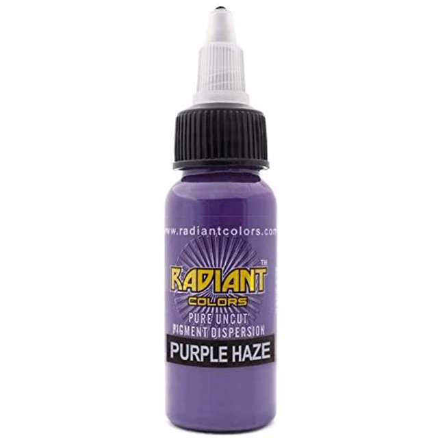 Radiant Colors Encre à Tatouage - PURPLE HAZE 1 Oz
