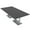 Asian Night w/Silver Base no Electric, variant on 8 Person Rectangular Conference Table Metal Bases Power And Data Units