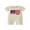 Apricot, variant on Newborn Baby Boy Girl 4th of July Outfit Summer Clothes Infant Baby Patriot Independent Day Clothes Waffled Stripes Romper Short Sleeve American Flag Embroidery Jumpsuit Bodysuit Playsuit
