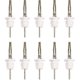 thumbnail image 1 of Set of 10 Gold Stainless Steel Liquor Pourer Spouts with Spout for Oil, Drinks, Pouring Bottles--, 1 of 4