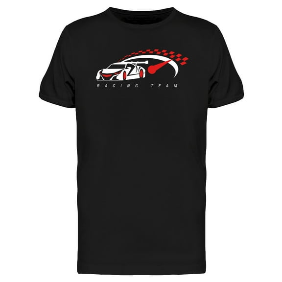 Auto Racing Logo T-Shirt Men -Image by Shutterstock, Male Large