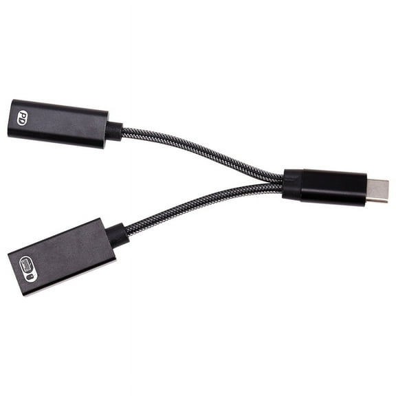 2 in 1 Multifunctional Adapter, Fast Charging Type-C to Usb Otg Supports PD