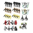 thumbnail image 1 of Set de 37 Figuras de Robot Guerrero Espacial, Incluye Droides de Batalla y Unidades Comando de Élite, Bloques de Construcción Versátiles para Entusiastas de la Ciencia Ficción y Niños, 1 of 10