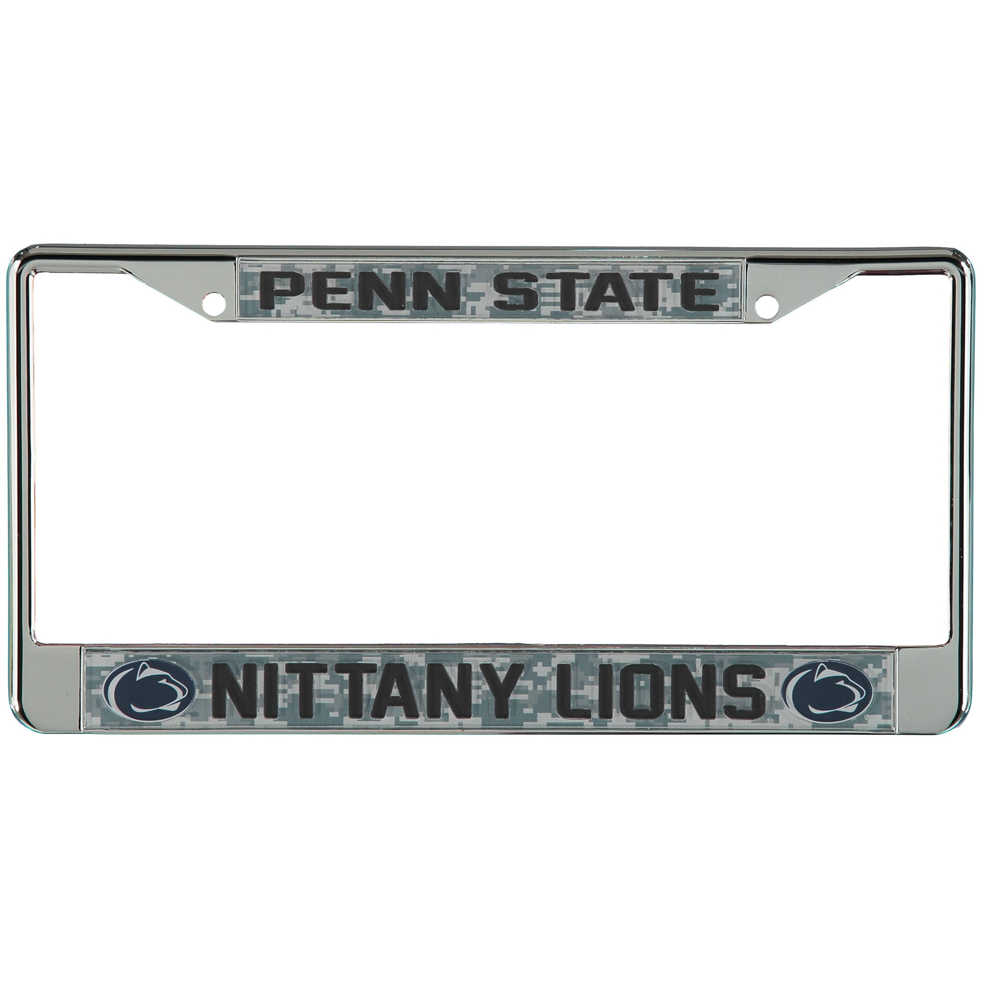 NCAA Michigan Wolverines Steel License Plate with Digital Graphics