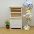 thumbnail image 2 of Miiottaa 1:12 Scale Doll House Side Cabinet Miniature Furniture For Kitchen Scene Decors, 2 of 11