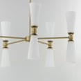 thumbnail image 5 of 24825SWBKNAB Maxim Lighting Krevat - 10 Light Chandelier-17 Inches Tall and 32 Inches Wide, 5 of 5