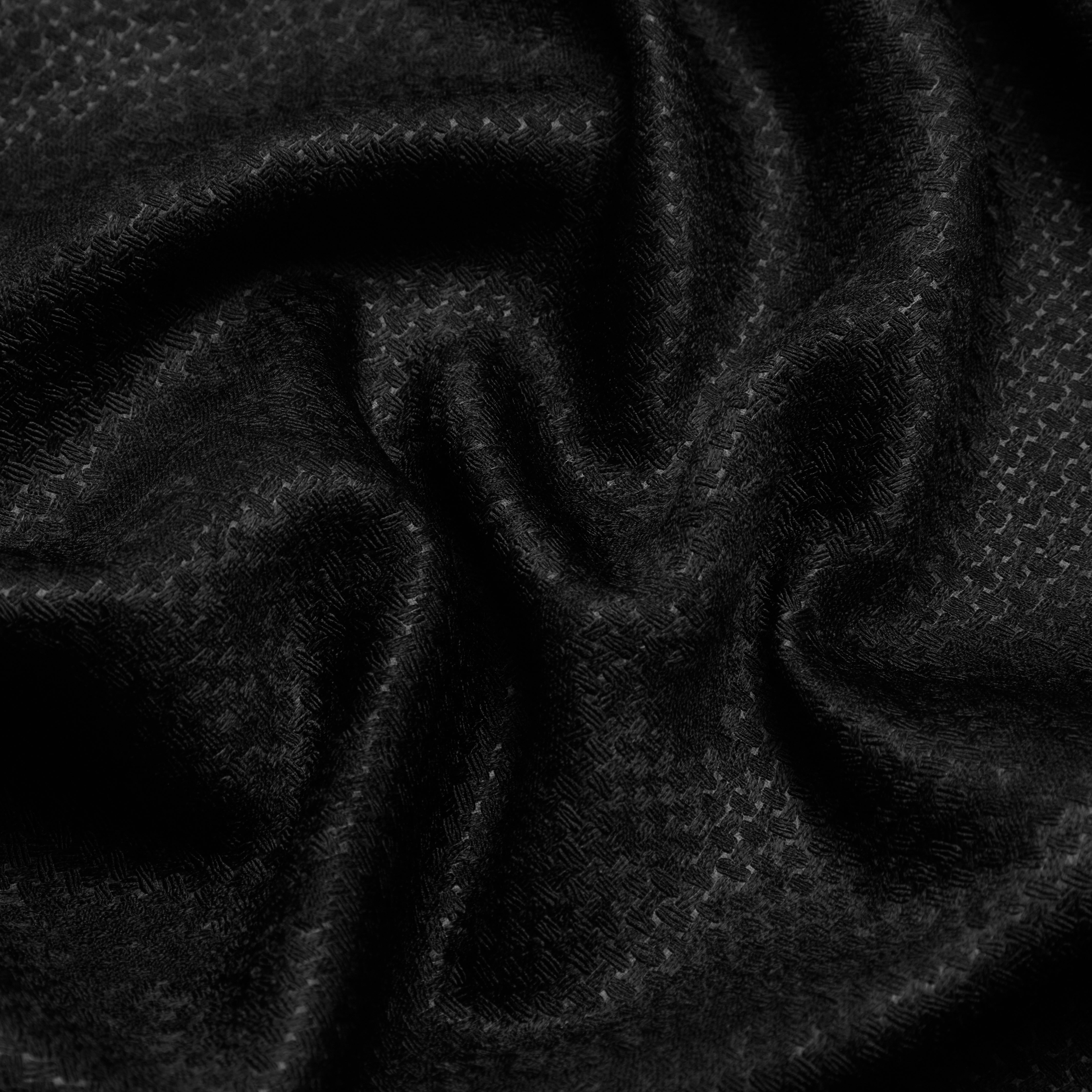 Mainstays Metallic Blackout Curtain Panel Set, Black, 27.5" W x 95" L