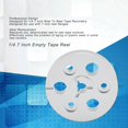 thumbnail image 3 of Aluminum Alloy Take Up Reel, Professional 1/4 7 Inch Empty Tape Reel Fine Polished  For Recorders, 3 of 8