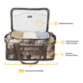 thumbnail image 3 of RTIC Road Trip Duffle Bag, Medium, Water Resistant, Durable Fabric, Olive Midnight Camo, 3 of 8