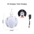 thumbnail image 4 of Graflsoa Solar-Powered LED Camping Light with 5 Modes, USB Rechargeable, Portable for Outdoor, Emergency, and Night Market Use, 4 of 7
