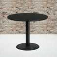 thumbnail image 2 of Flash Furniture Stiles 36'' Round Black Laminate Table Top with 24'' Round Table Height Base, 2 of 5
