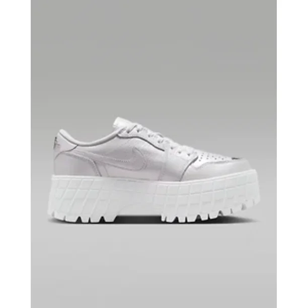 New Nike Women's Air Jordan 1 Low Brooklyn Low Shoes - White