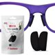 thumbnail image 1 of Setex Gecko Grip Almohadillas para Lentes Nariz Antideslizantes 1.8mm - Sujetador de Lentes Adhesivo Gomas para Lentes para Marcos de Plástico 5 Pares Negros Fabricada EE.UU., 1 of 5