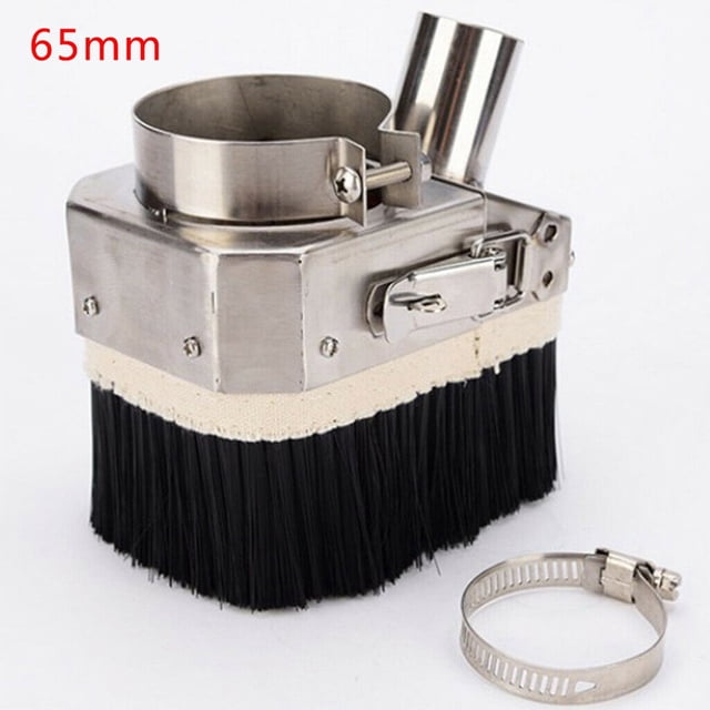 Double Door Spindle Dust Shoe Cover Cleaner F/ CNC Router Engraving Machine 80mm