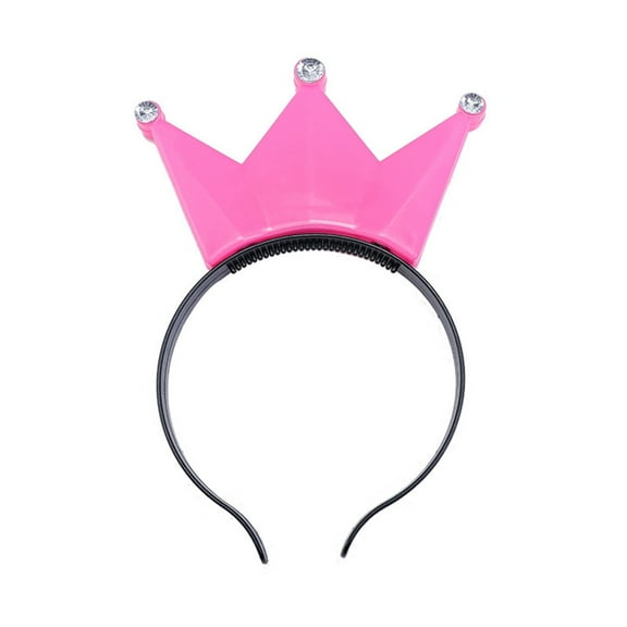Ywmsfl Birthday Party Light Up Headband Crown Hairhoop Kids Holiday Festive Headdress