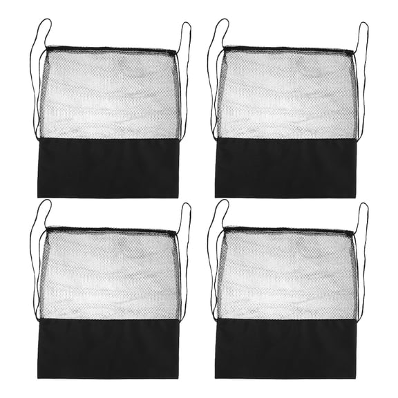 EXHUMKY Lightweight Breathable Mesh Sports Bag for Soccer Basketball Gym Gear Storage Portable Athletic Equipment Carrier