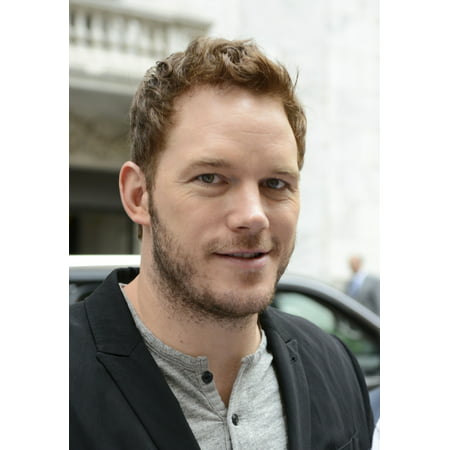 Chris Pratt At A Public Appearance For Guardians Of The Galaxy Stars Attend Ringing Of The Nyse Opening Bell Stretched Canvas -  (8 x