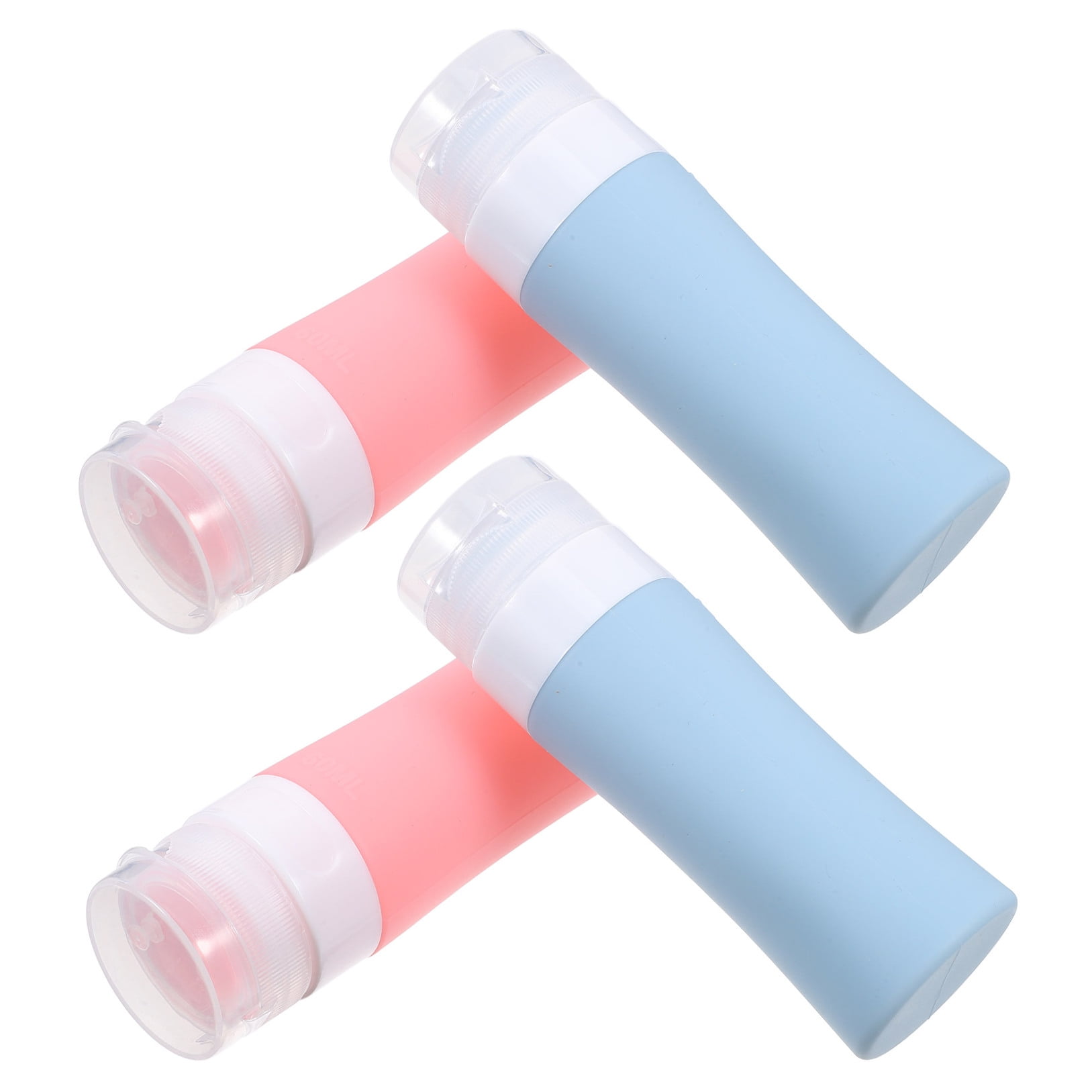 YSNOOWE  Portable Squeezable Silicone Bottles for Toiletries 12Pcs