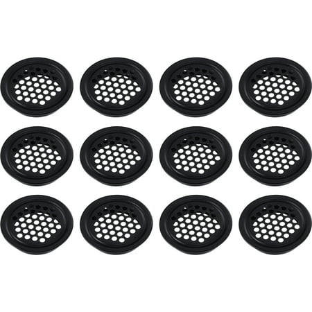 

Pavo 20 Pcs Vent Cover Flat Vents Round Ventilation Device Stainless Air Vent Hole