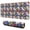 Cat Yarn Ball, variant on 35.4x15.7 Inch Gaming Mouse Pad, Non-Slip Stitched Rubber Desk Mat for Desktop & Laptop,Cat Yarn Ball Colorful Pattern