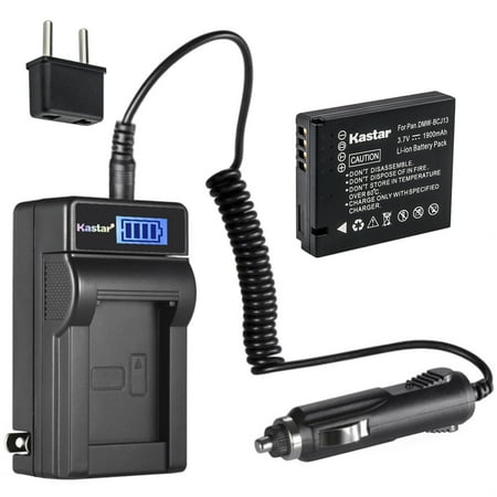 Kastar 1-Pack BP-DC10 Battery and LCD AC Charger Compatible with Leica BP-DC10 BP-DC10-E BP-DC10-U Battery Leica BC-DC10 Charger Leica D-Lux 5 Leica D-Lux 6 Digital Camera