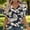 A-Black#1, variant on Short Sleeve Shirts for Women Summer V Neck T Shirts Casual Loose Floral Print Boho Basic Tees Trendy Fashion