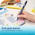 thumbnail image 4 of BIC Gelocity Quick Dry Gel Pens, Medium Point, 0.7 mm, Assorted Colors, 16 Count, 4 of 7
