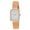 Rose Gold-24mm, variant on London Fog Women's Black Cavern 24mm Rectangle Bracelet Mesh Watch